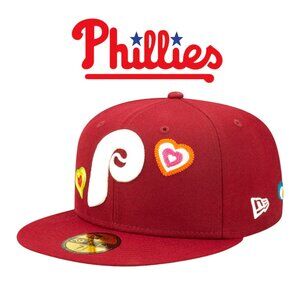 Philadelphia Phillies New Era MLB 59FIFTY Fitted Cap Hat Cooperstown Logo Size 7